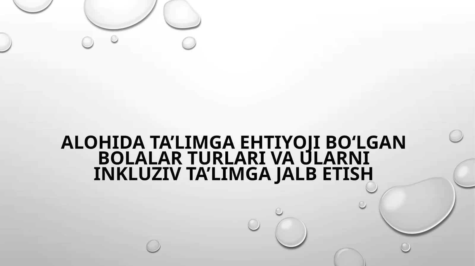 Alohidata’limgaehtiyojibo‘lgan bolalar 1