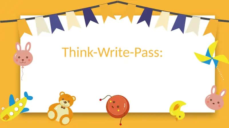Think-Write-Pass 1