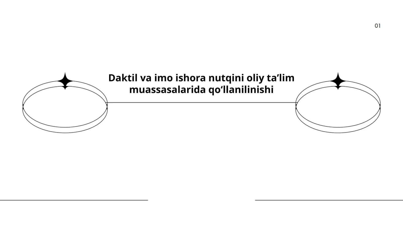 Daktil va imo ishora nutqini oliy taʼlim muassasalarida qoʻllanilinishi 1