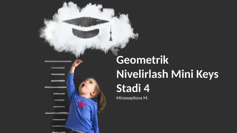 Geometrik Nivelirlash Mini Keys Stadi 4 1