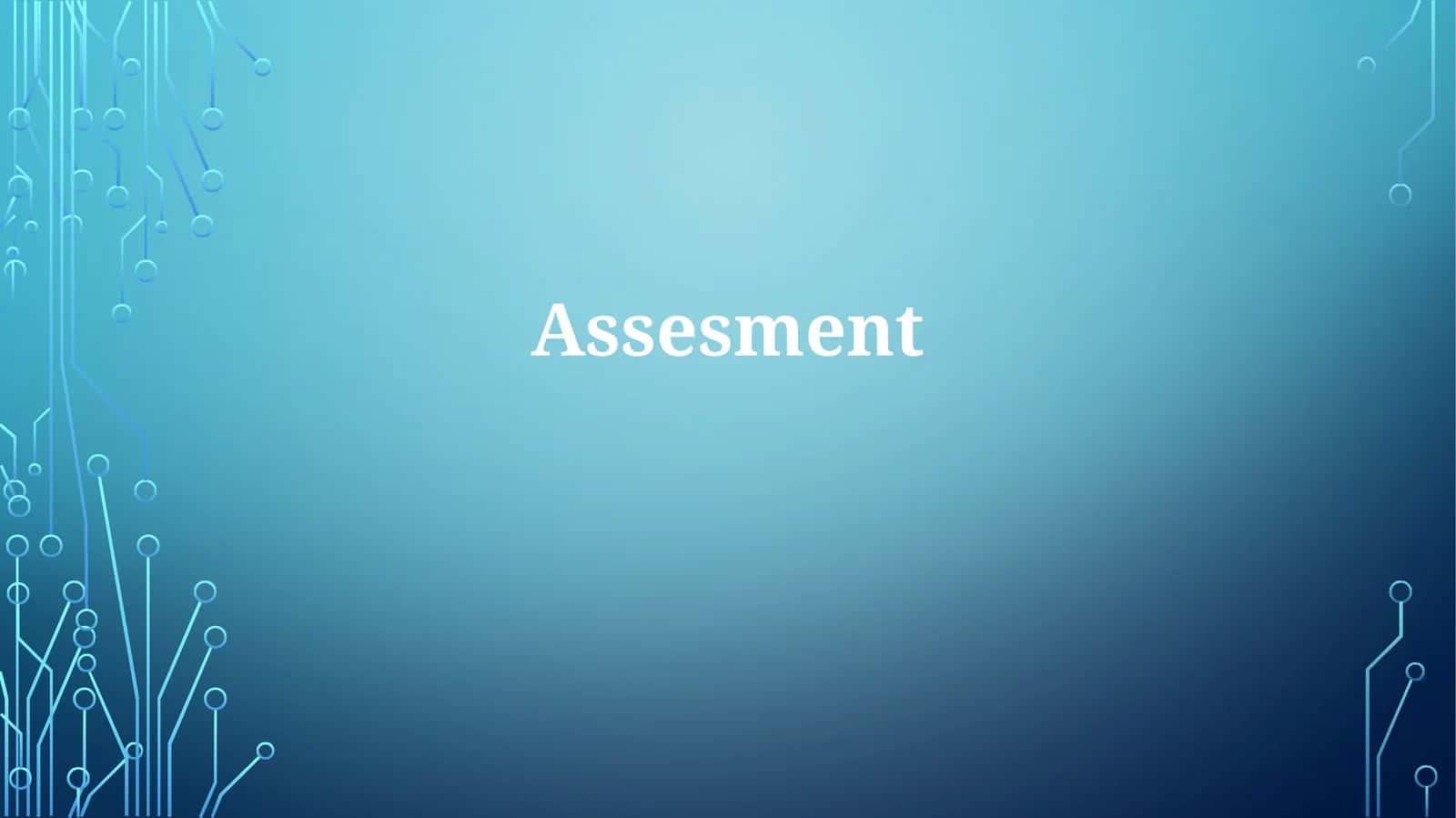 Assesment 1