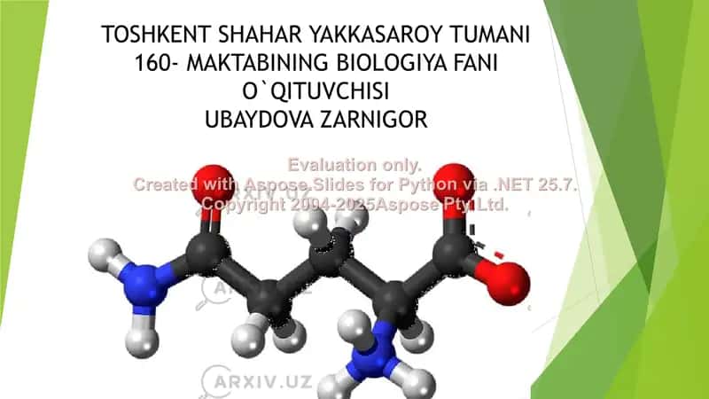 Oqsillarning xossalari 1