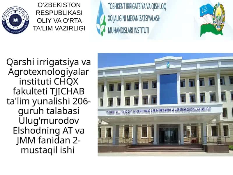 Kompyuter tarmoqlari va tarmoq qurilmalari 1