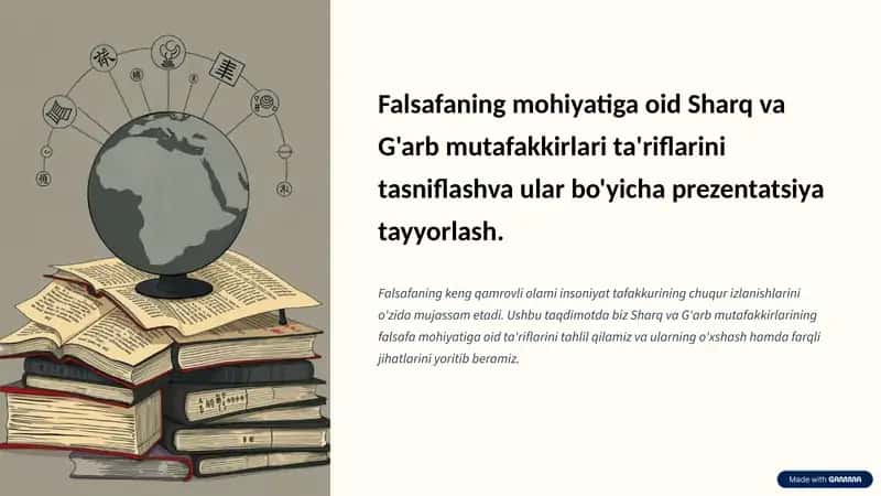 Falsafa Nima? 1