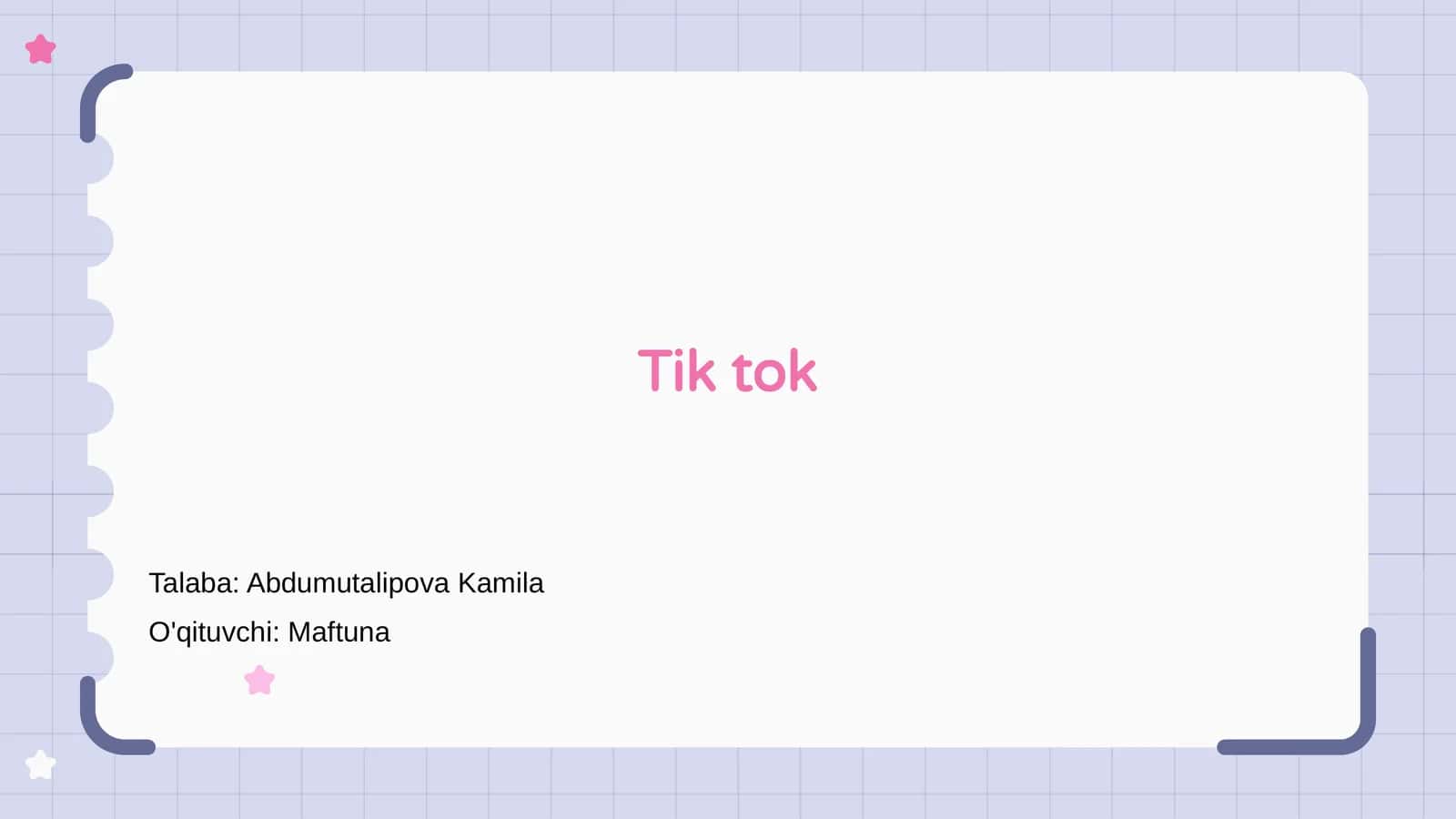 TikTok 1