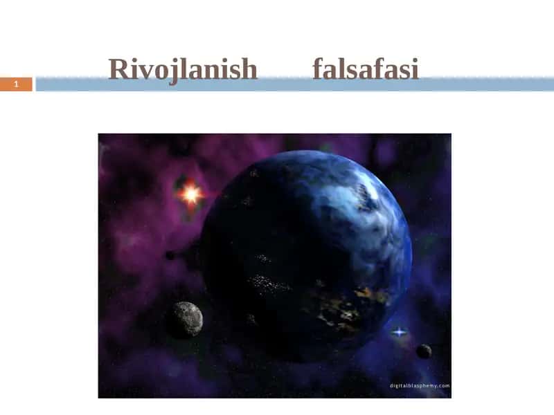 Rivojlanishning umumiy qonunlari 1