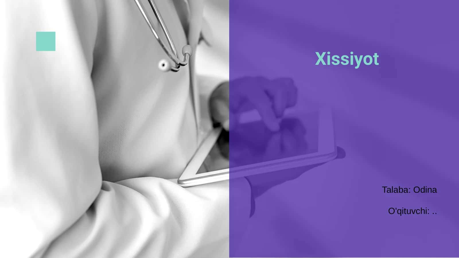 Xissiyot 1