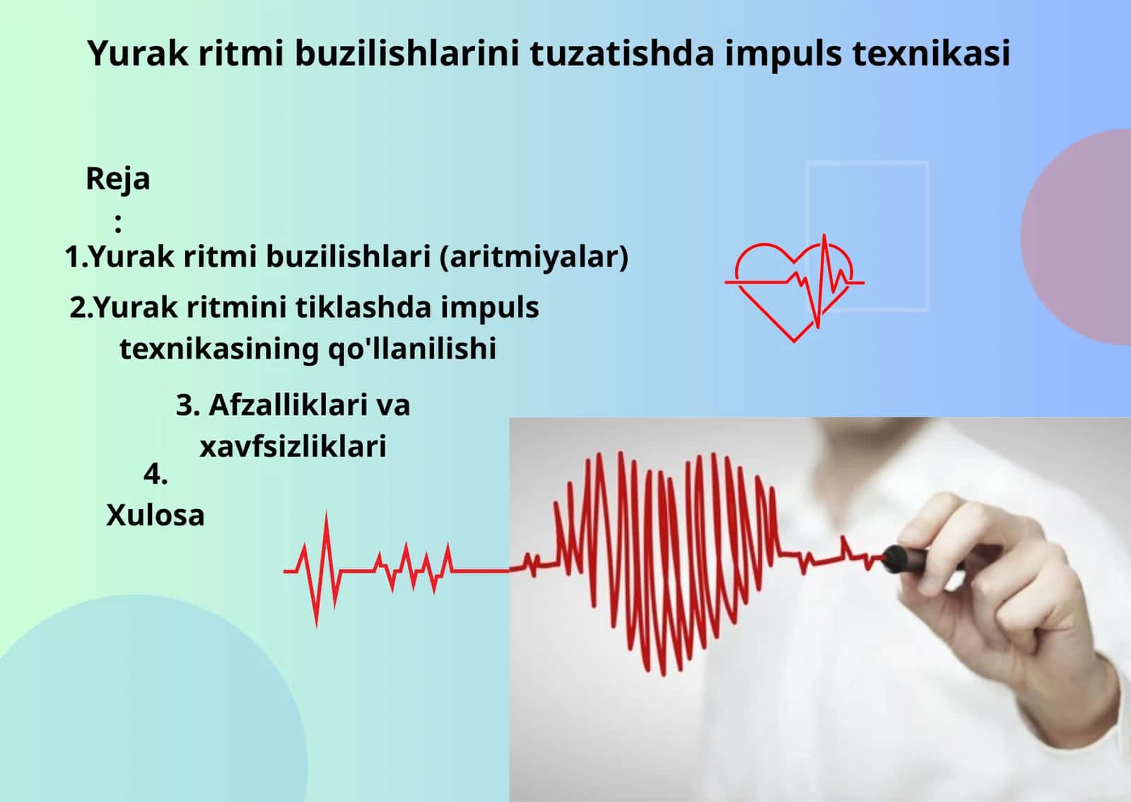 Yurak ritmi buzilishlari (aritmiyalar) 1