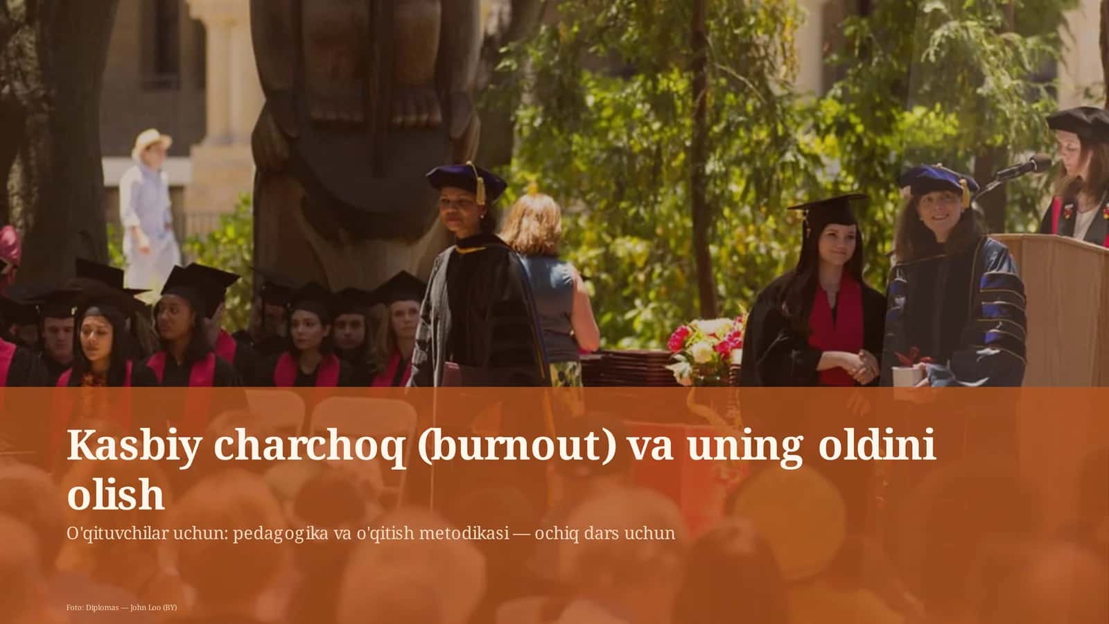 Kasbiy charchoq (burnout) va uning oldini olish 1