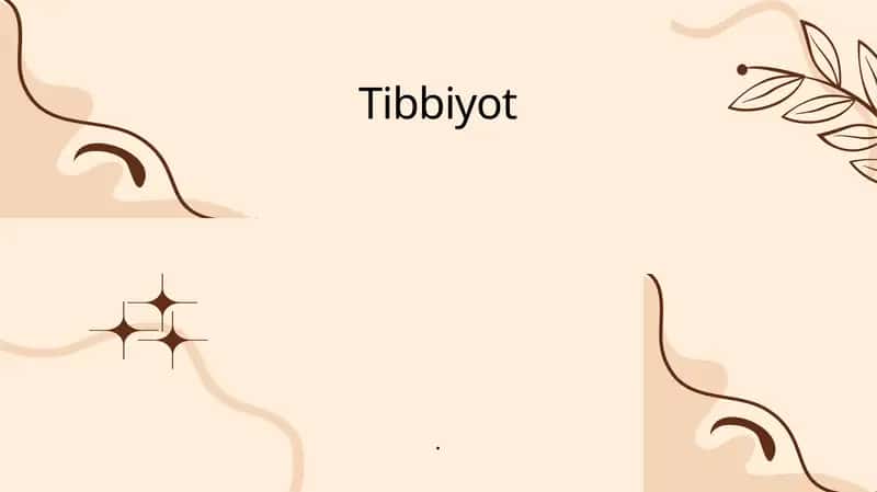 Tibbiyotning Asosiy Tushunchalar va Rivojlanish Tarixi 1
