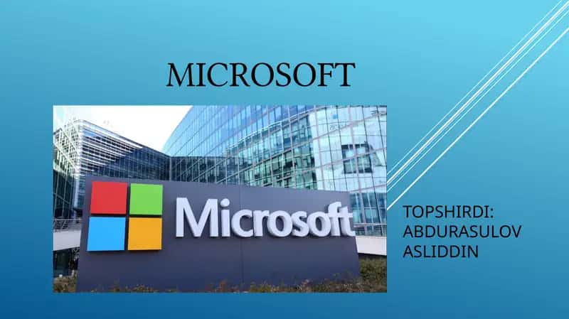 Microsoft Marketing strategiyasi 1