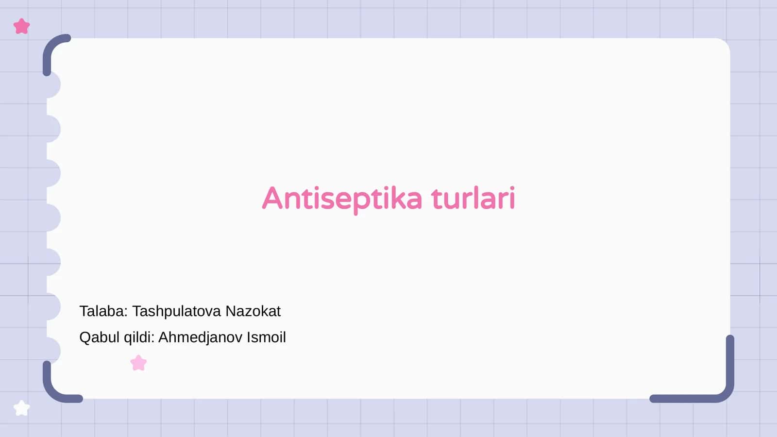 Antiseptika turlari 1