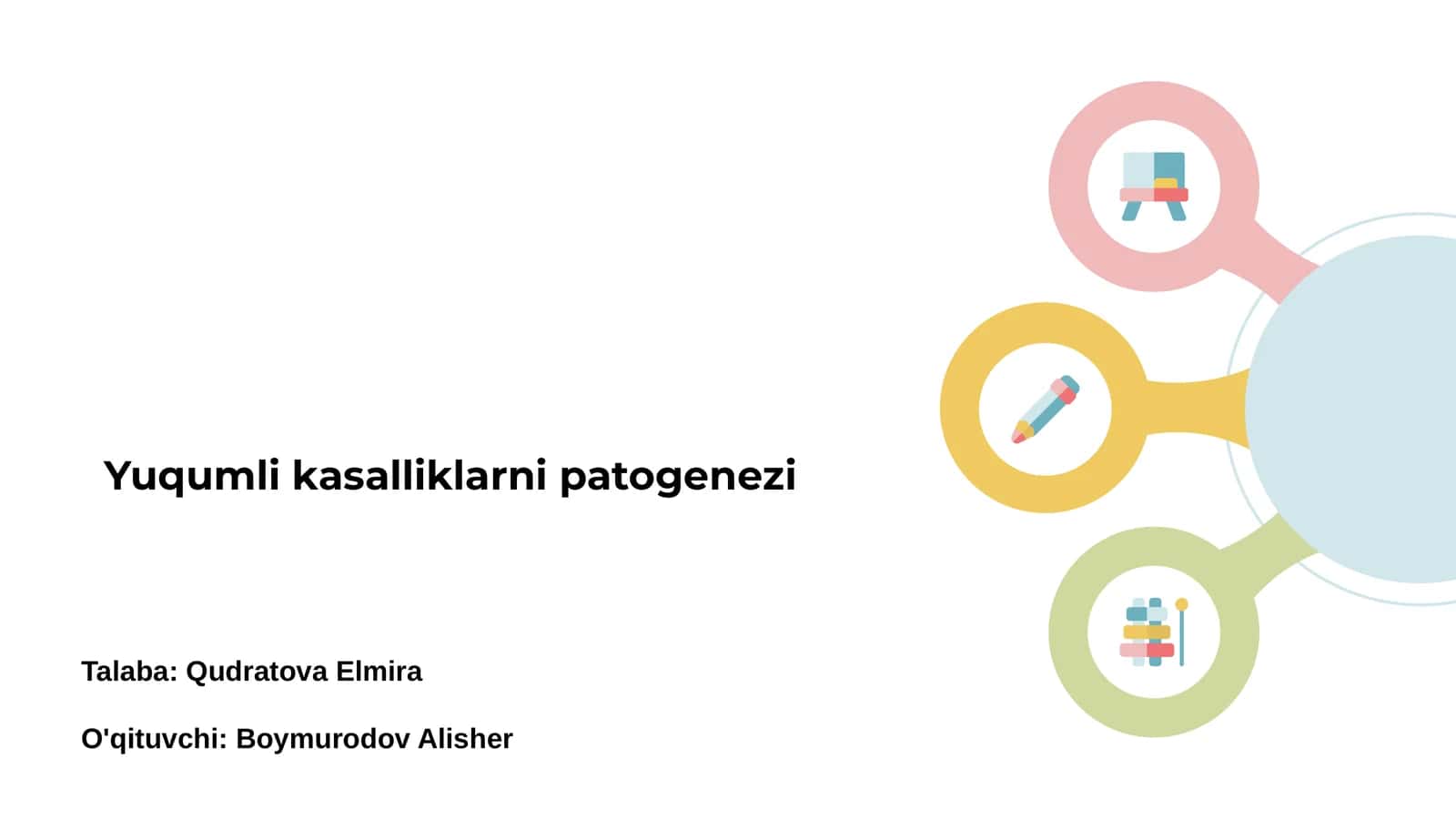 Yuqumli kasalliklarni patogenezi 1