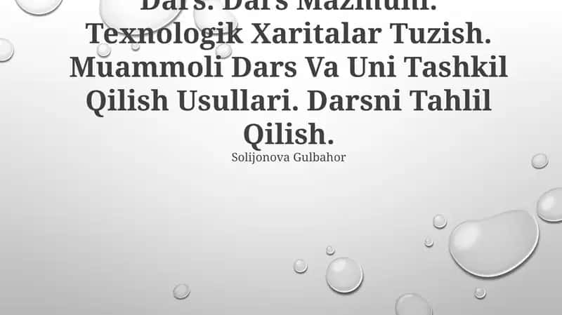 Dars Mazmuni 1