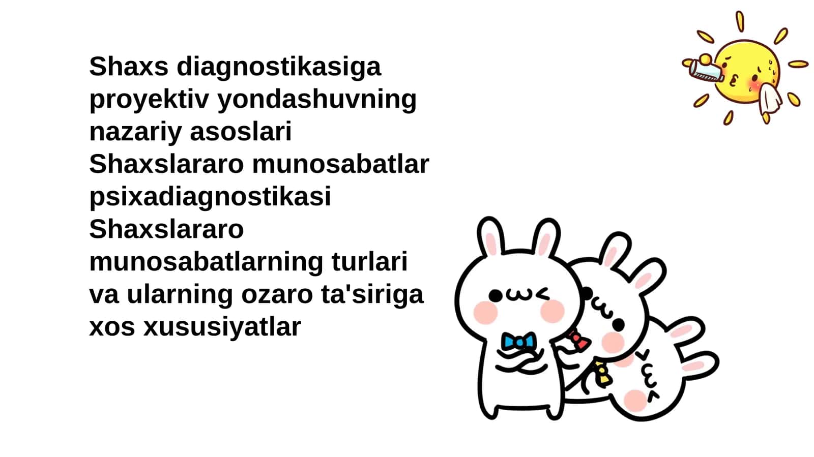 Proyektiv yondashuvning nazariy asoslari 1