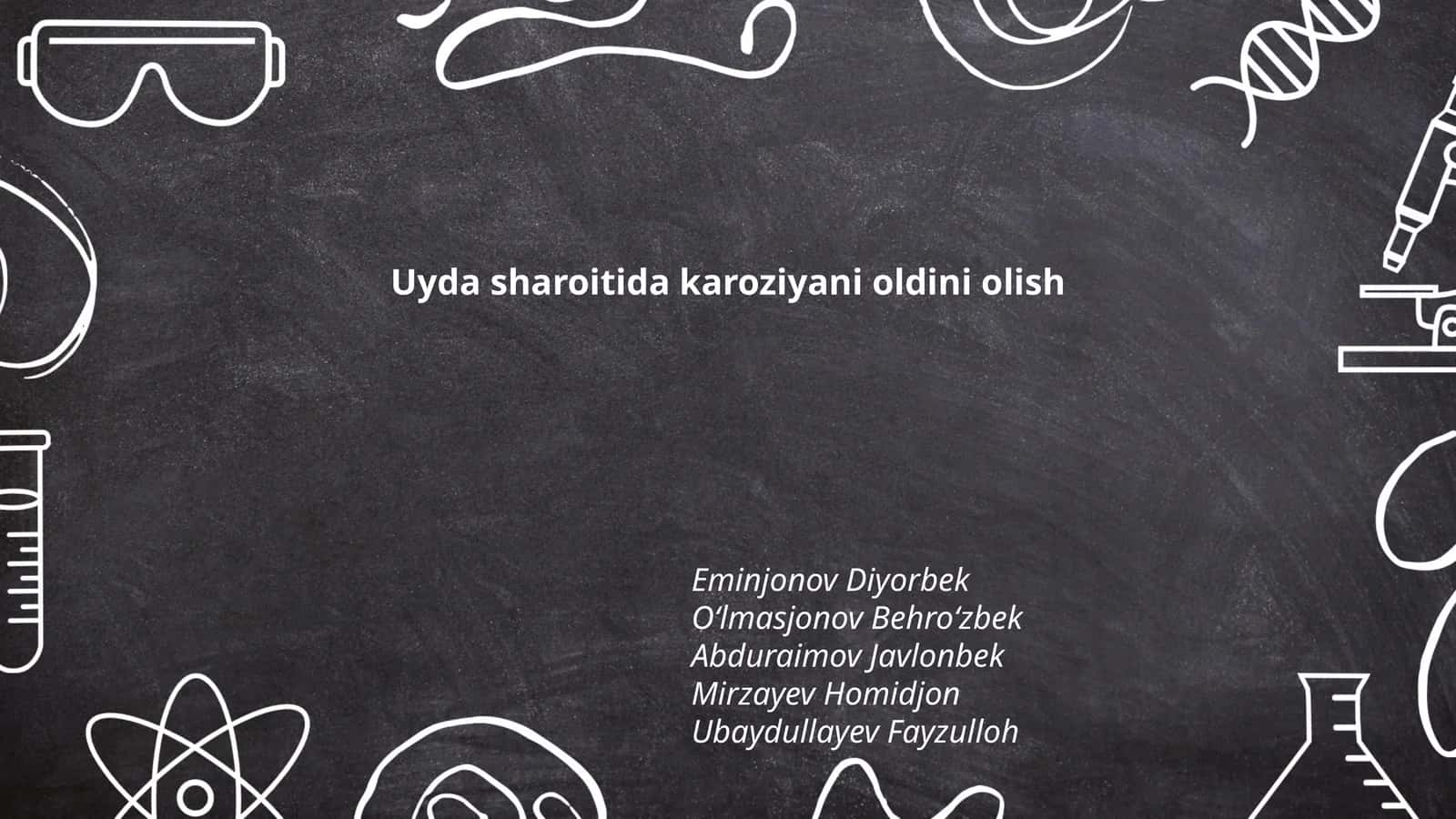 Uyda sharoitida karoziyani oldini olish 1