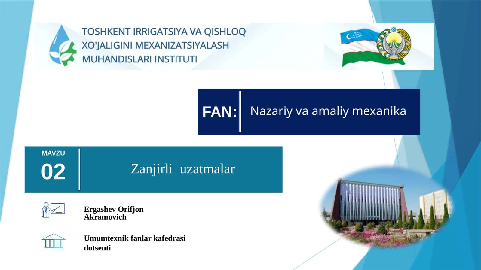 Zanjirli uzatmalar 1