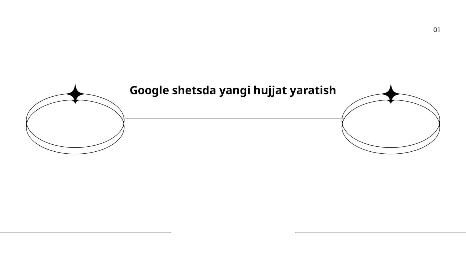 Google Sheets-da yangi hujjat yaratish 1