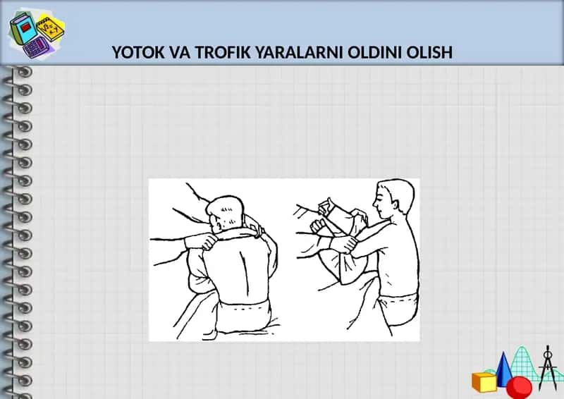 YOTOK VA TROFIK YARALARNI OLDINI OLISH 1