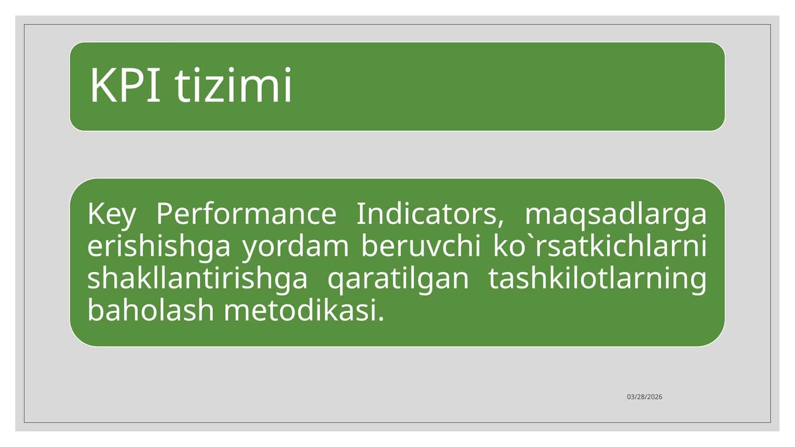 KPI tizimi 1