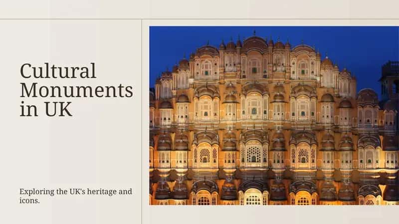 Cultural Monuments in UK 1