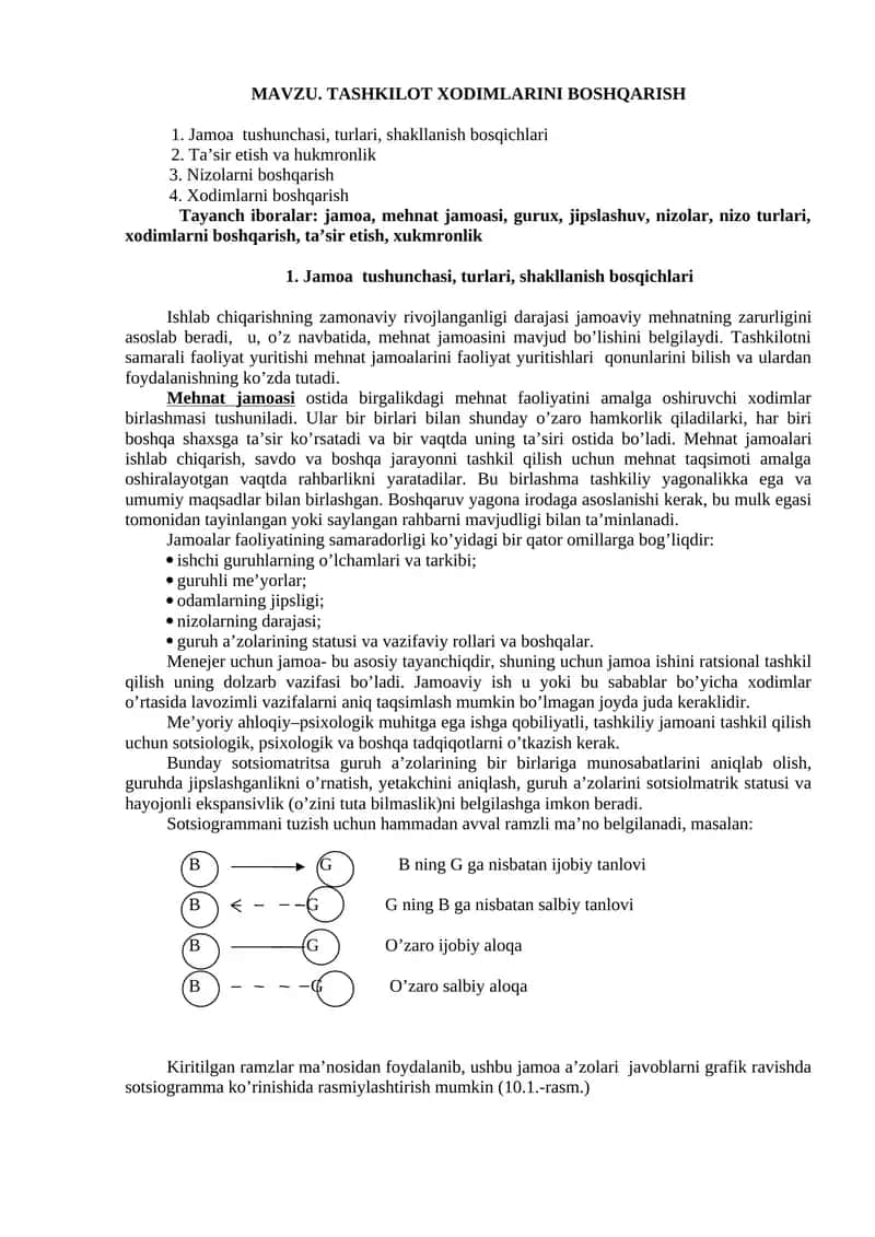 TASHKILOT XODIMLARINI BOSHQARISH 1