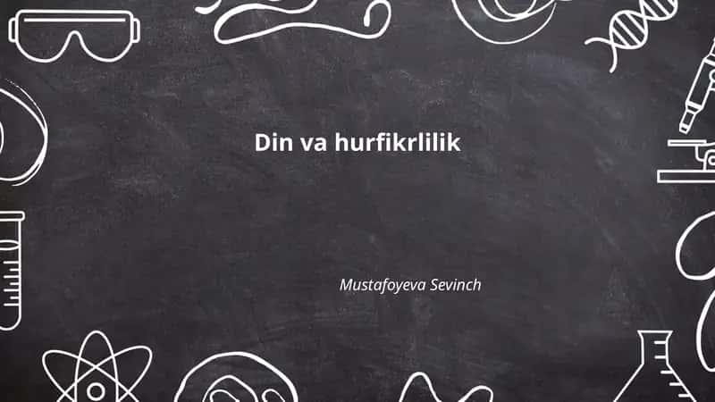 Din va hurfikrlilik 1