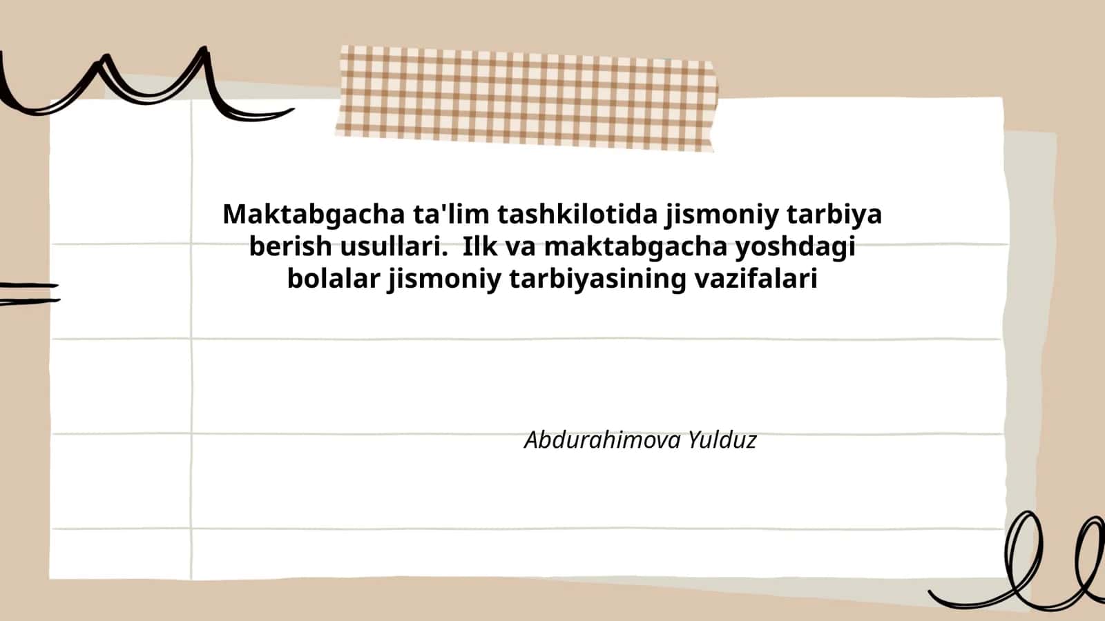 Jismoniy tarbiya berish usullari 1