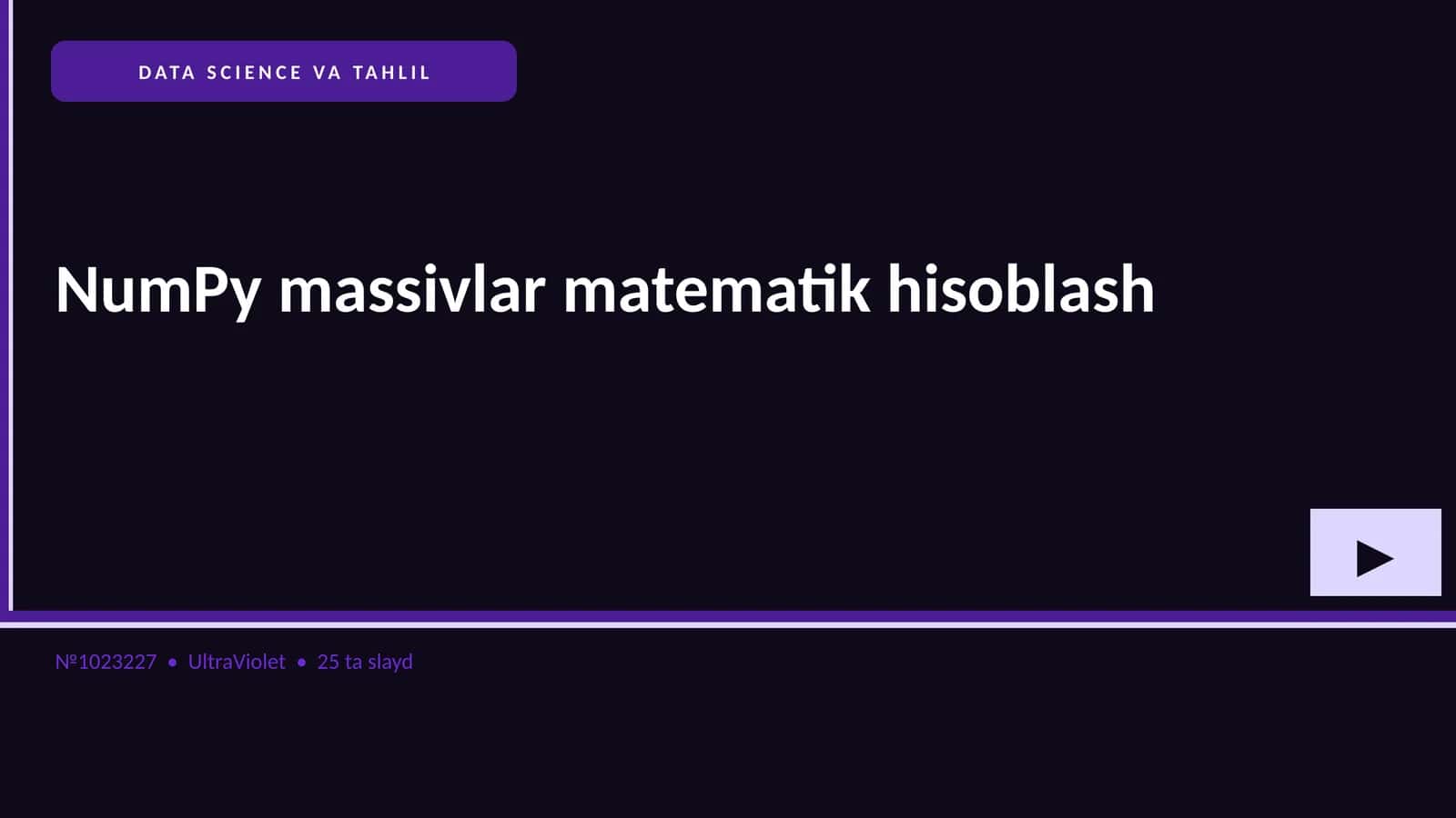 DATA SCIENCE VA TAHLIL 1