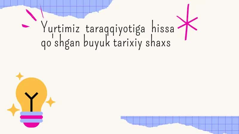 Mirzo Ulug’bek 1