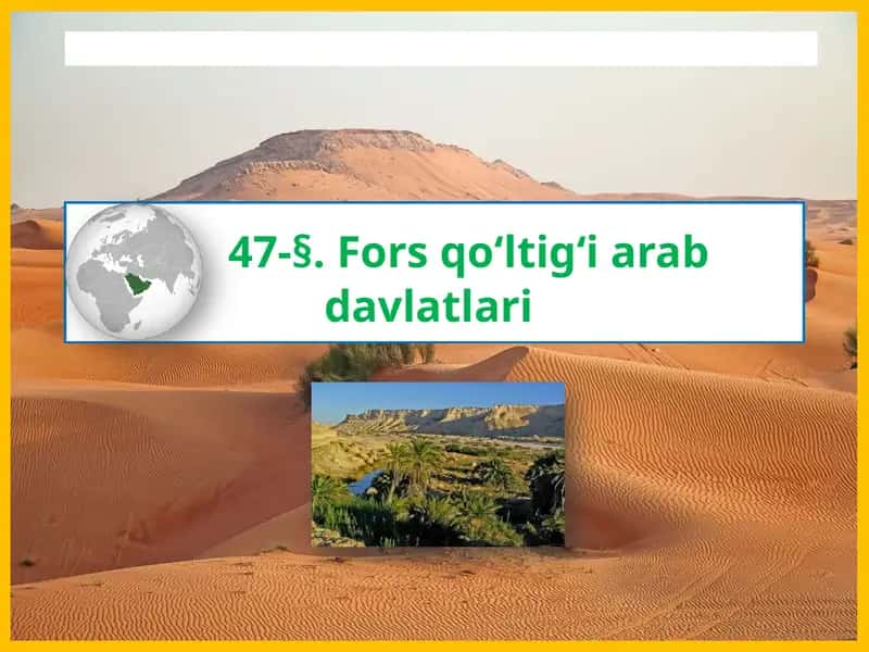 Forsqo‘ltig‘iarabdavlatlari 1