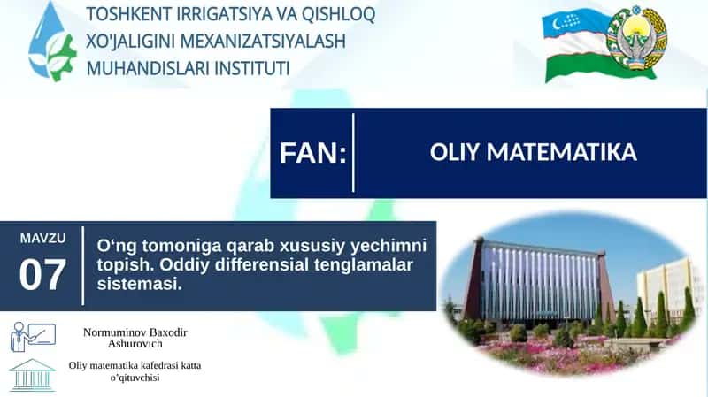 Oliymatematikakafedrasikattao’qituvchisi 1