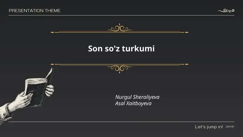 Son so'z turkumi 1