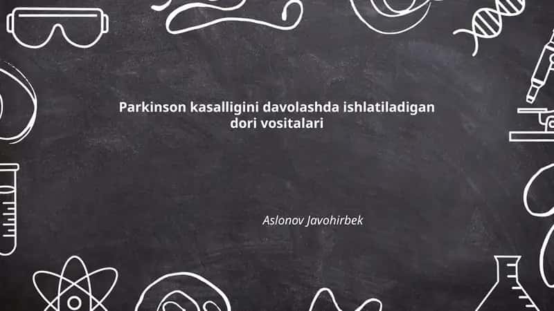 Levodopa va karbidopa kombinatsiyasi 1