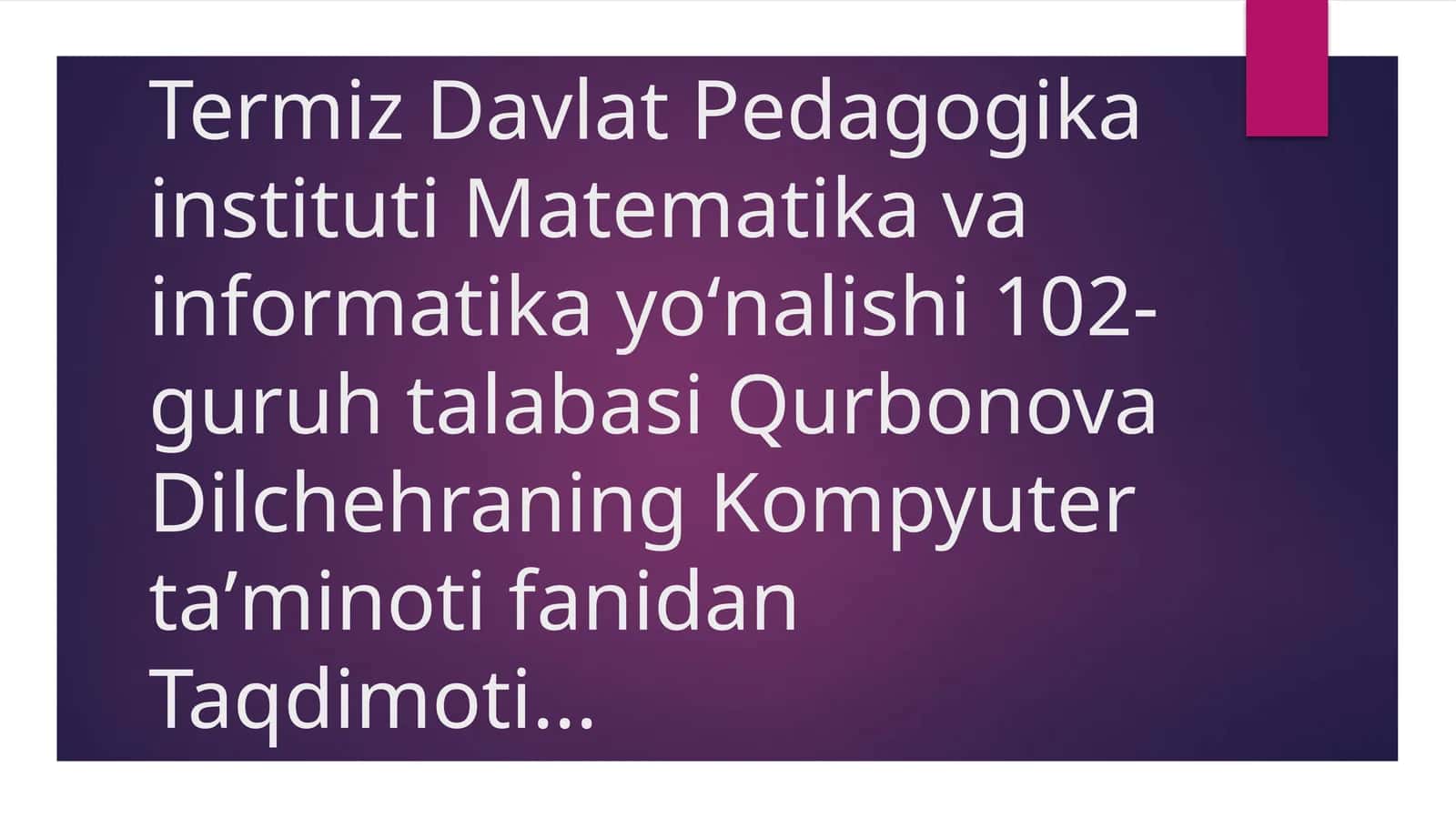 Onaplataga YangioʻrnatilganHaritaniishini BIOS orqali boshqarish 1