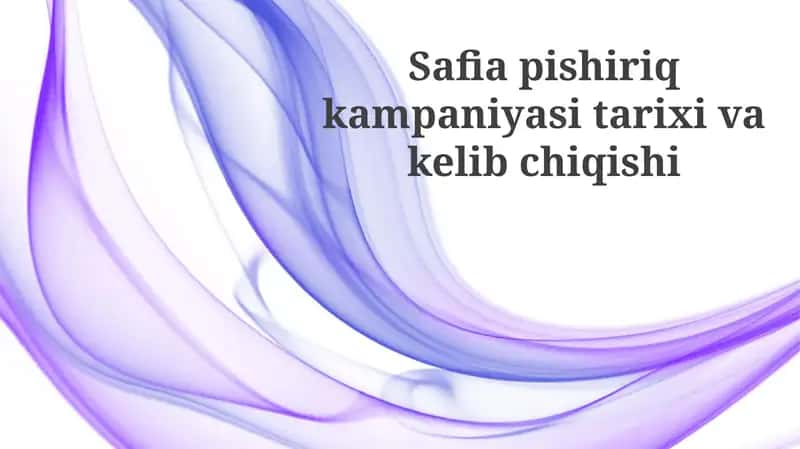 Safiya qandolatchilik kampaniyasi 1