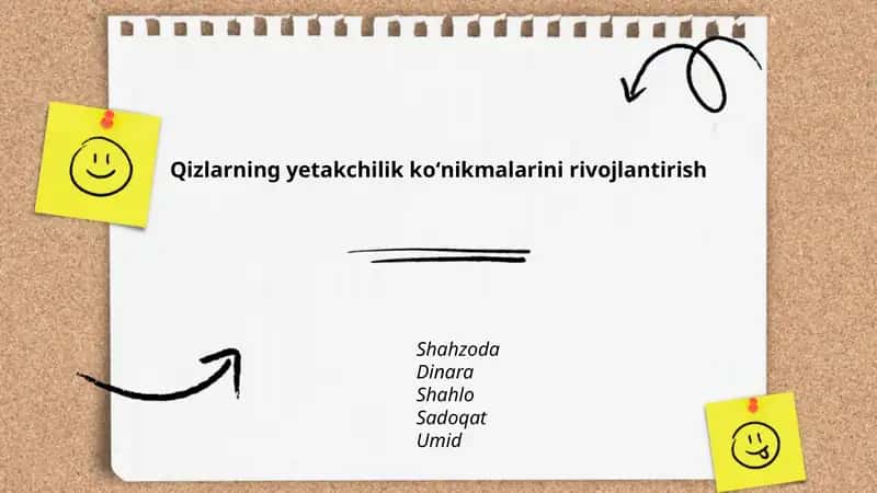 Qizlarning yetakchilik koʻnikmalarini rivojlantirish 1