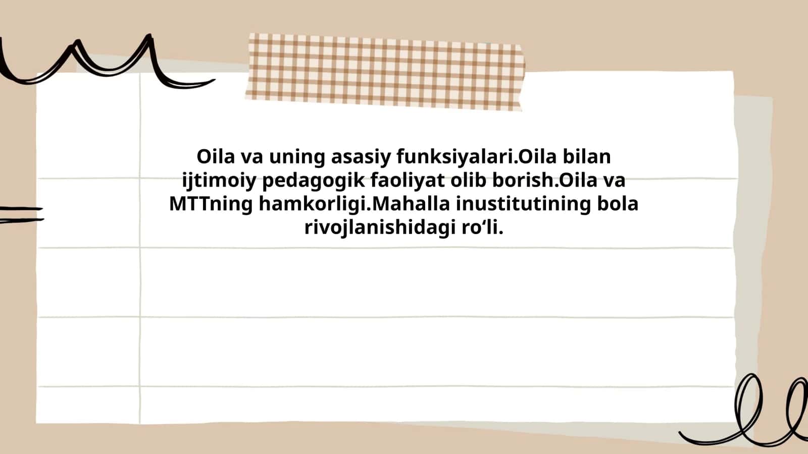 Mahalla inustitutining bola rivojlanishidagi roʻli 1