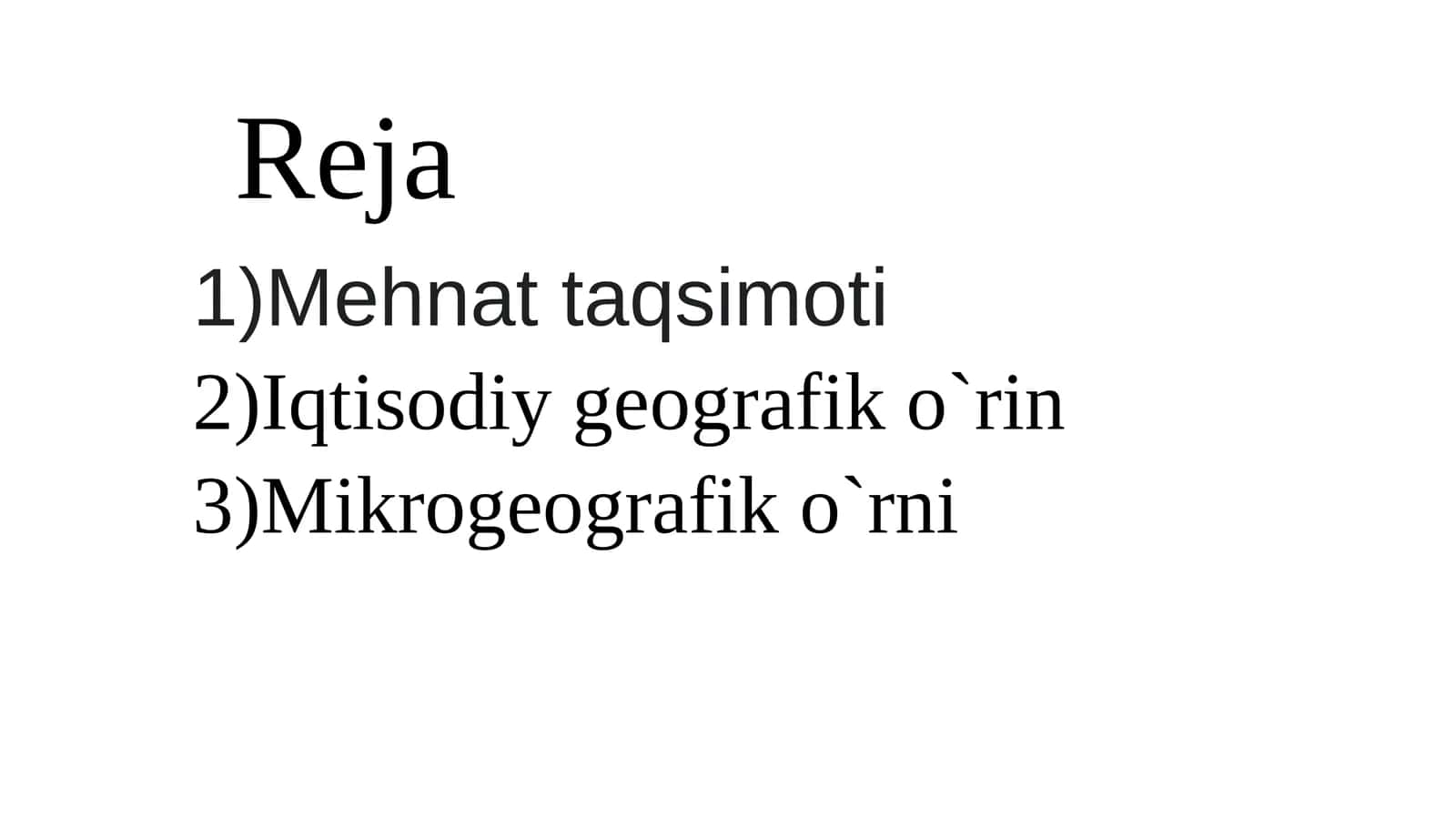 Mehnat sotsiologiyasining predmeti 1