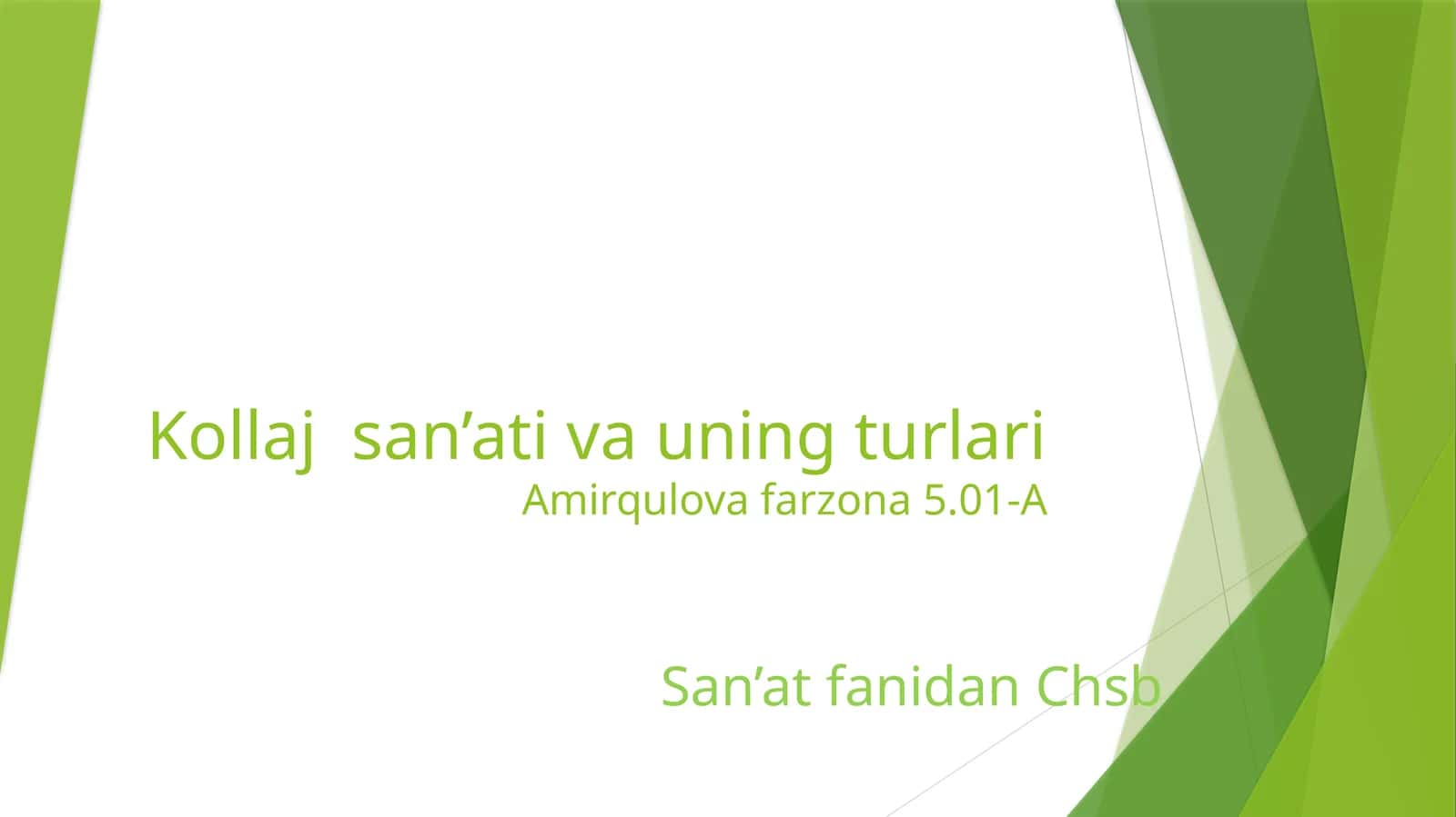 Kollaj va uning turlari 1