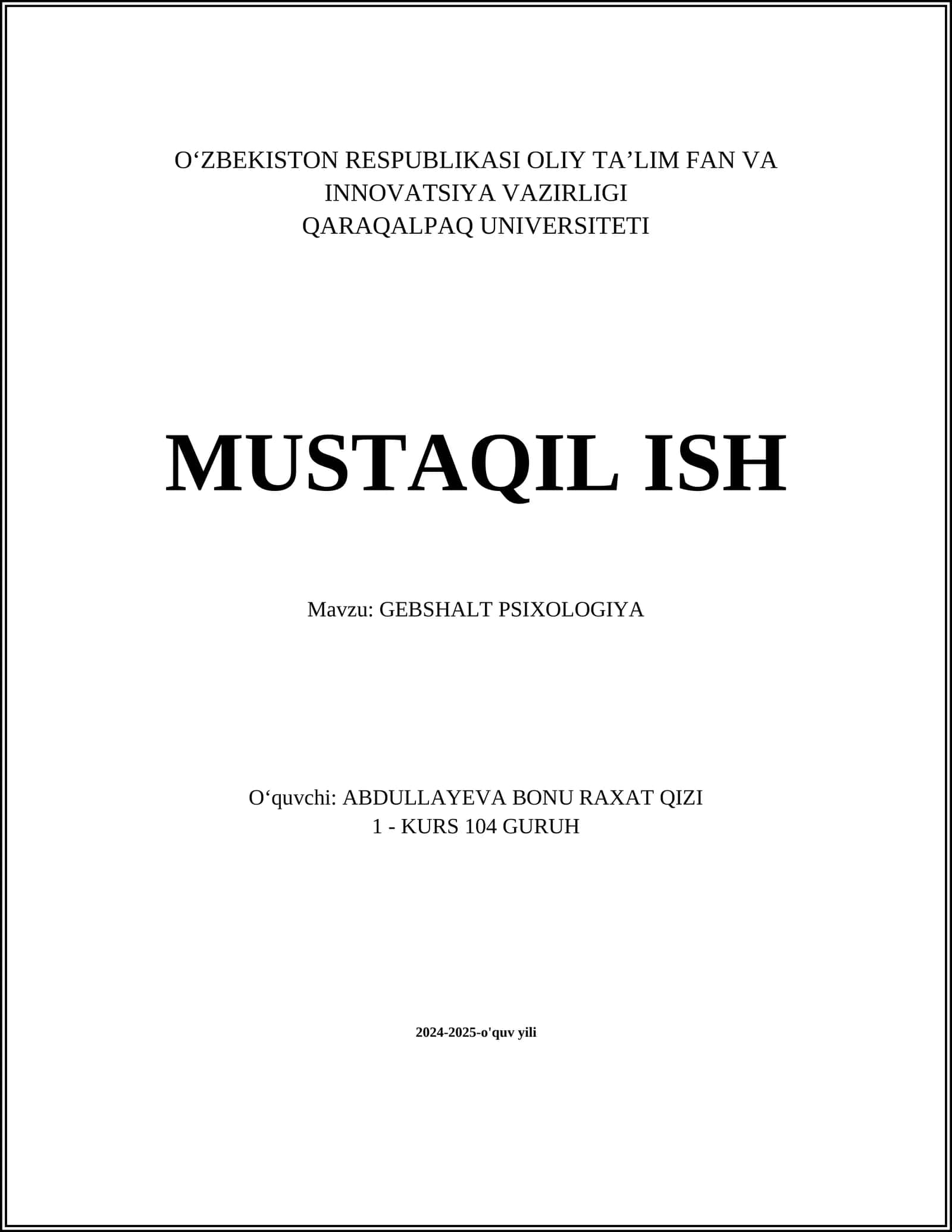GEBSHALT PSIXOLOGIYA 1