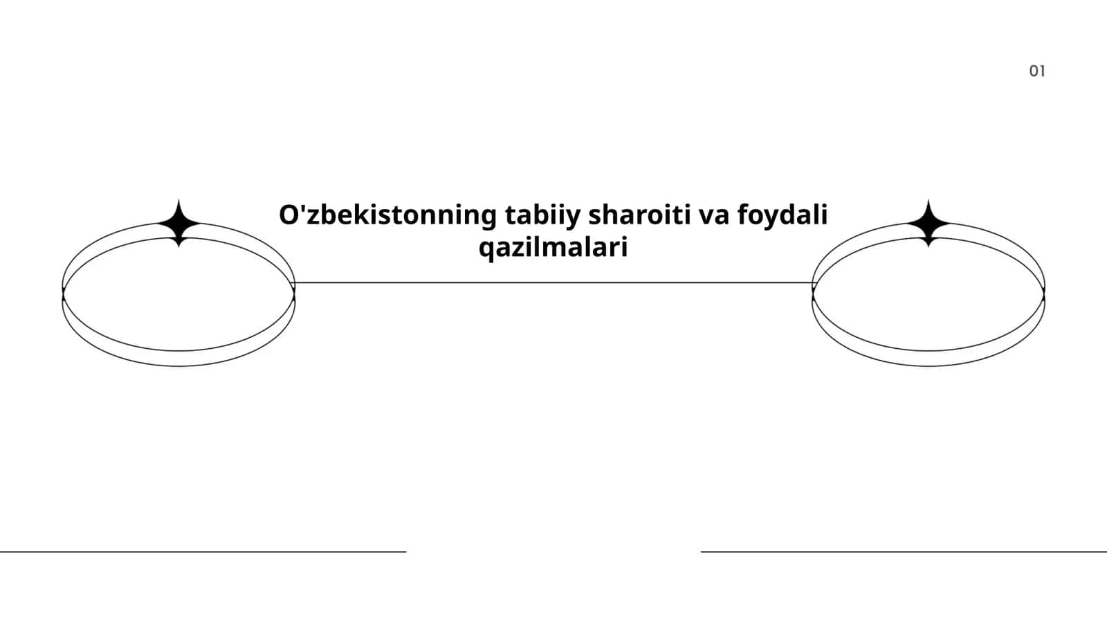 O'zbekistonning tabiiy sharoiti va foydali qazilmalari 1
