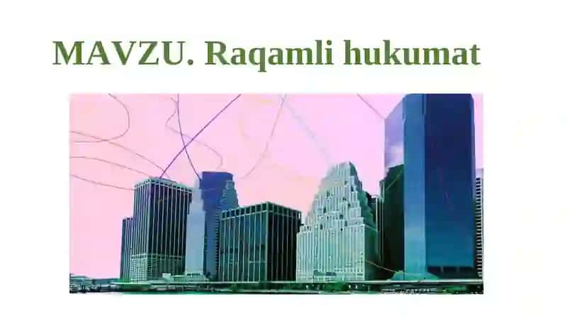 Raqamli hukumat