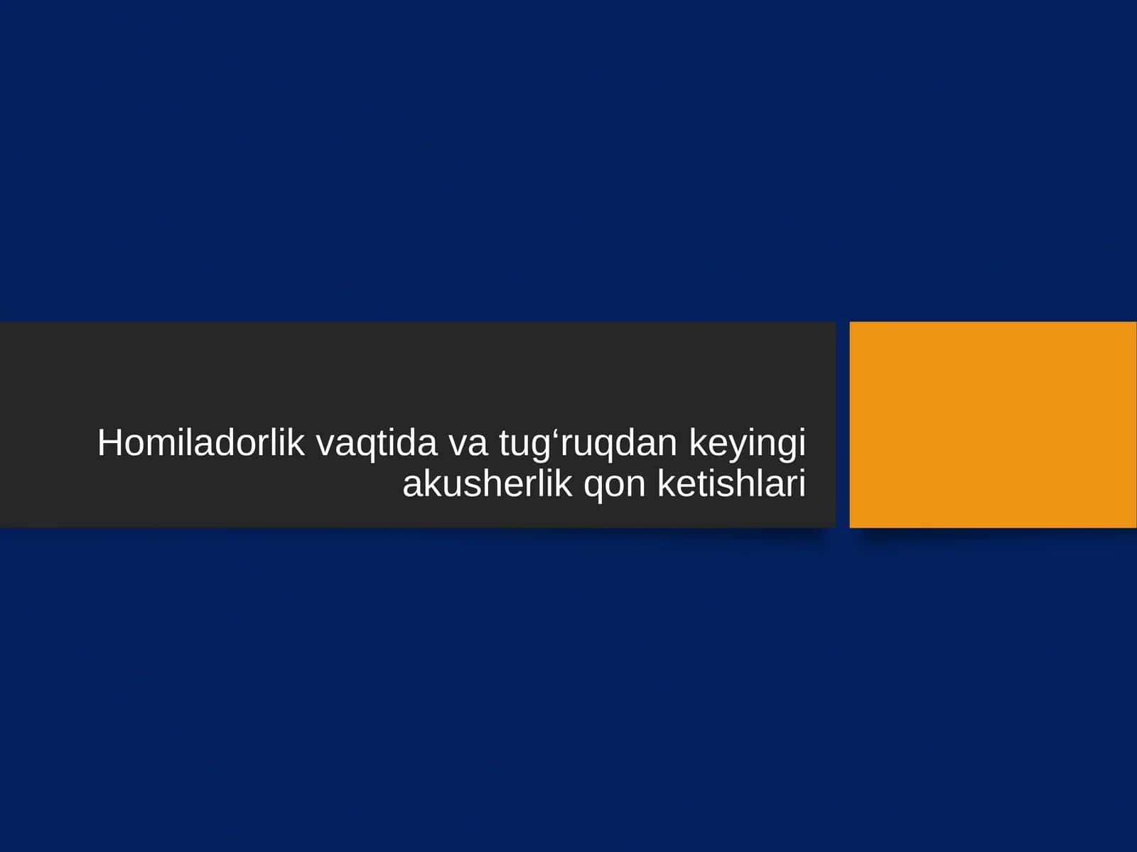 Qon Ketishlari Homiladorlikda 1