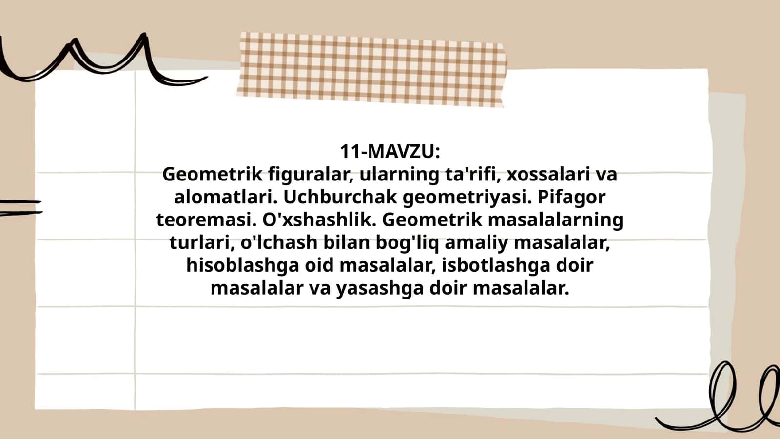 Geometrik figuralar va ularning xossalari 1