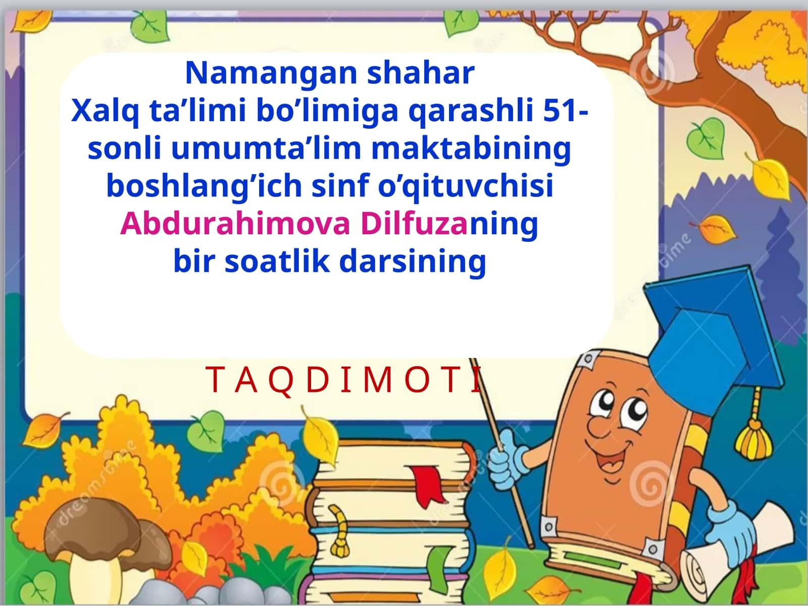 4-sinf Ona tili Son so'z turkumi dars ishlanma 1