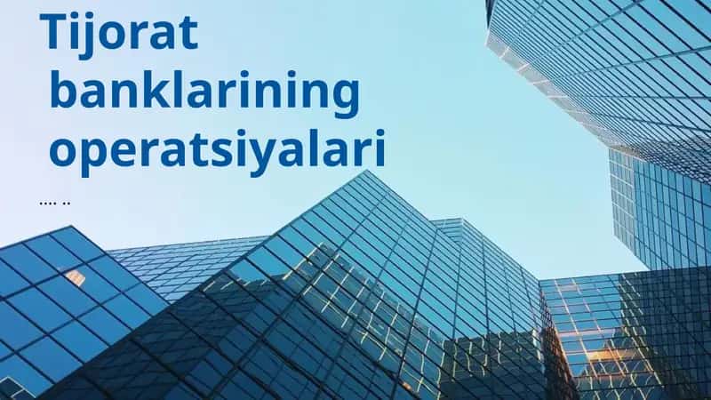Asosiy moliyaviy xizmatlar 1