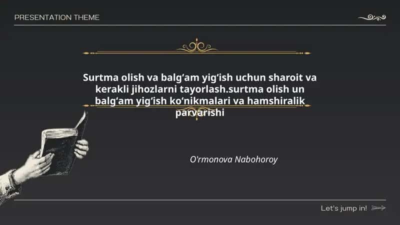 Surtma olish va balgʻam yigʻish 1