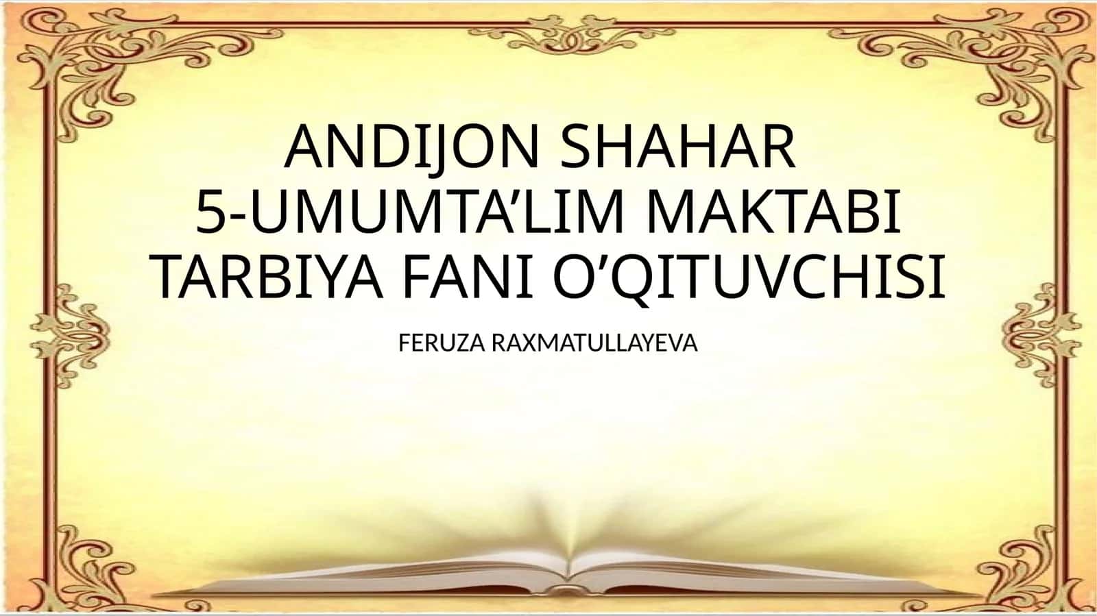 TO’G’RI OVQATLANISH QOIDALARI 1