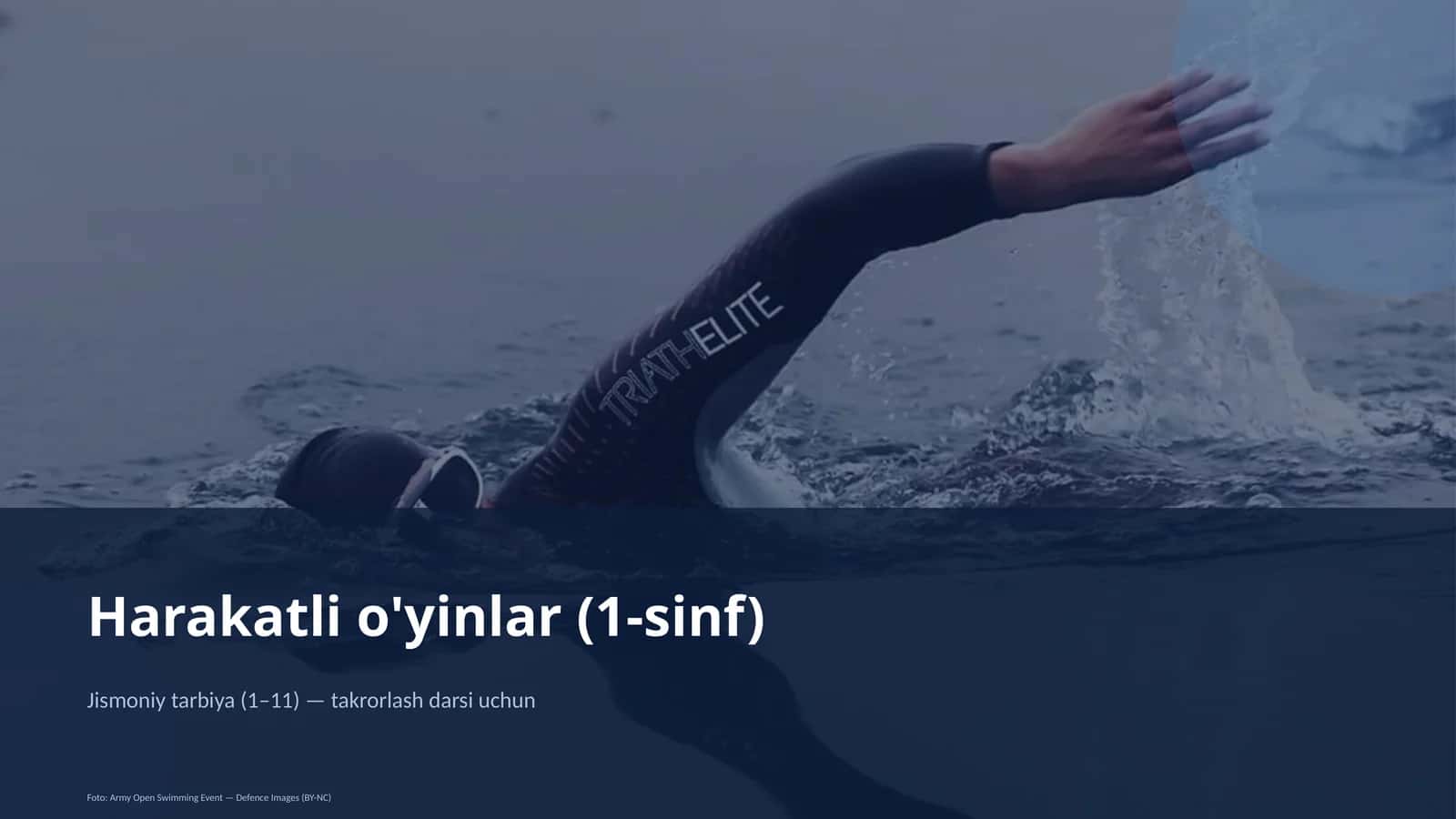Harakatli o'yinlar (1-sinf) 1